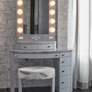 Master Bathroom Make-up Vanity
