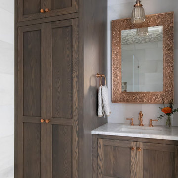 Upscale Maritime in Mystic Bathroom