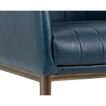 Allyson Lounge Chair - Vintage Blue