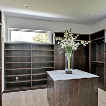 ATX Modern home - Reclaimed Ivory White Oak