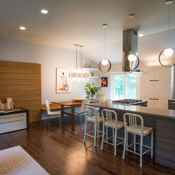 Open Floor Plan in a 1950's Split Level