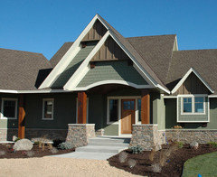 Brown Roof Sage Siding Please Help Traditional Exterior Design Https Www Houzz Photos Home Ideas Phbr1 Bp T 736 S 2107 By Minneapolis General Contractor