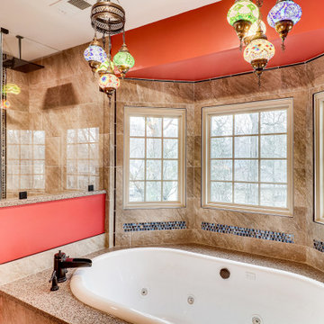 Bold Traditional Master Bathroom | Reico Kitchen & Bath