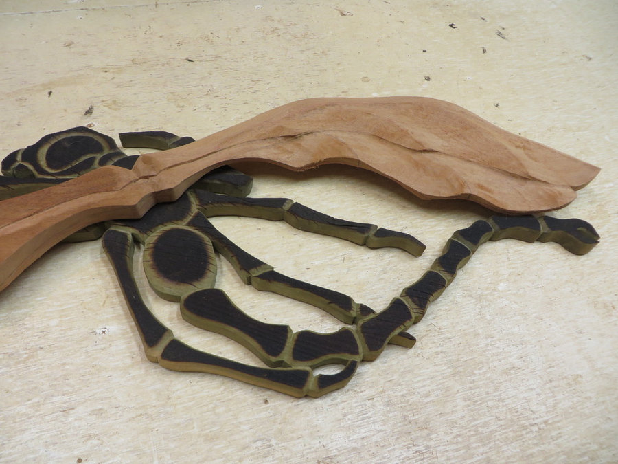 Creating A DragonFly: Carve Wing Detail