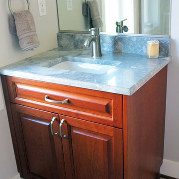 Super White Quartzite Kitchen Countertop