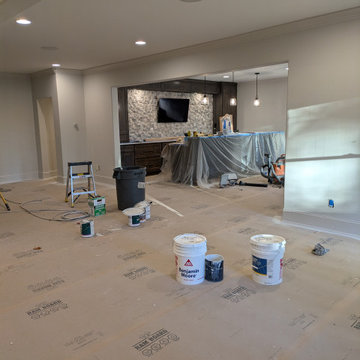 Upscale Full Basement Design, Renovation, & Decor