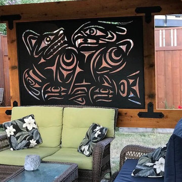 Adding Privacy and Art to Outdoor Landscapes