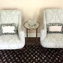 Re-Upholstery: Traditional Accent Chairs - Armchairs And Accent Chairs