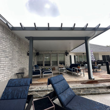 Insulated Covered Patio in Dripping Springs, TX