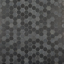 Hexagon Nero Italia - Wall And Floor Tile