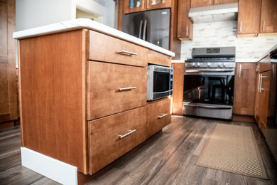Minimalist kitchen photo in Other