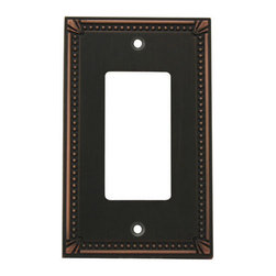 Cosmas - Cosmas Decorative Wall Plates/Outlet Cover, Oil Rubbed Bronze, 44000 Series - Switch Plates And Outlet Covers