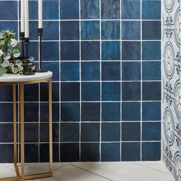 Cemento Cassero Bianco Porcelain Bathroom