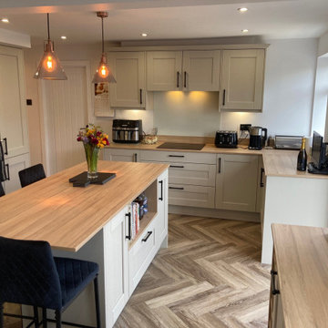Kensington Kitchen in Taupe Grey by Project Room
