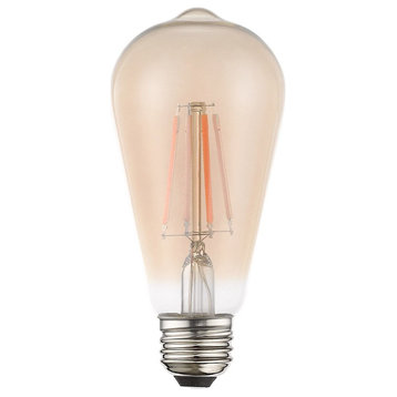 Livex Lighting 960421X10 4W E26 Medium Base ST19 Edison Filament LED Replacement