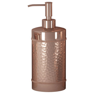 nu steel Hudson Hammered Copper Soap/Lotion Pump