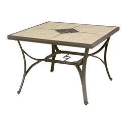 Pembrey 40 in. Square Patio Dining Table - Products