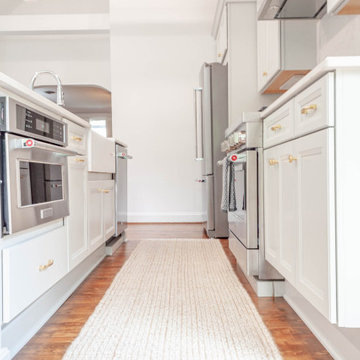Nashville Sylvan Park Kitchen and Deck Addition
