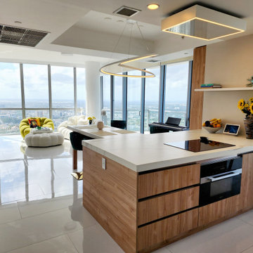 Miami Custom Design Ergonomic Kitchens by VelArt