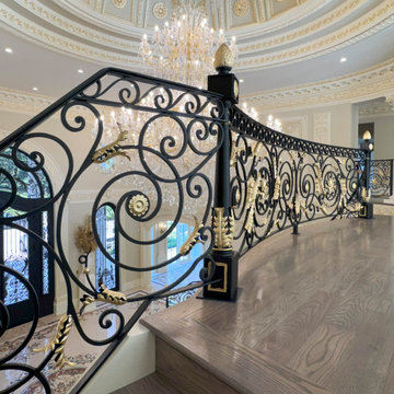 Project #135 | A Vibrant Double Curved Staircase