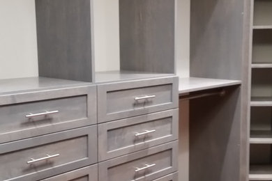 Example of a classic closet design in Providence
