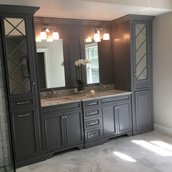 Vanity with Tower Cabinets - Bathroom Vanities And Sink Consoles
