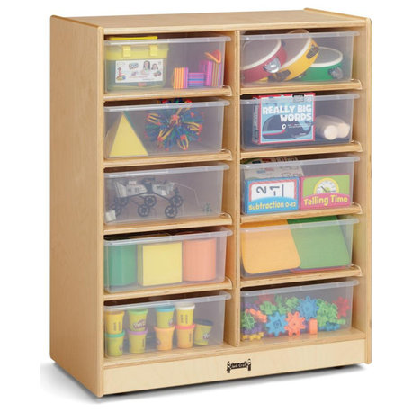 10 Tub Mobile Storage