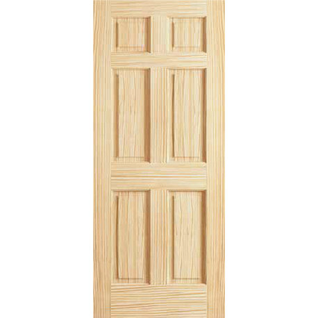 Kimberly Bay Interior Door Colonial 6-Panel, 1.375"x32"x80"