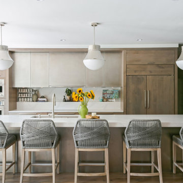 Mt Pleasant | Contemporary | Custom Kitchen Design | Waterfall Island