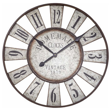 Iconic Farm Fair Game Wheel Clock, 28.75 Diameter