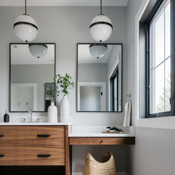 Natural Wood Bathroom Vanity