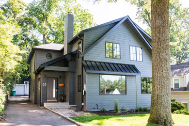 Modern exterior home idea in New York