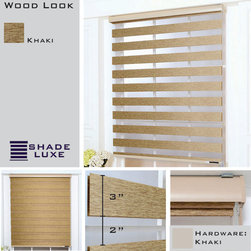 WoodLook Dual Shades - Roller Shades