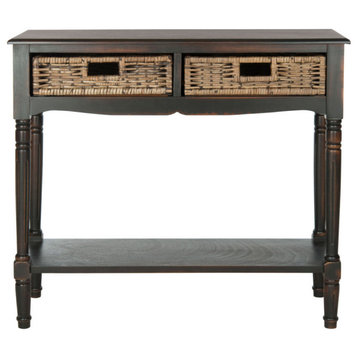 Kitty 2 Drawer Console Brown