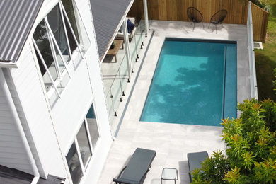 Example of a pool design in Brisbane