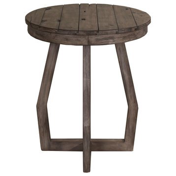 Hayden Way Medium Gray Chair Side Table