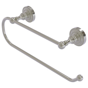 Allied Brass Dottingham Collection Wall Mounted Paper Towel Holder, Satin Nickel