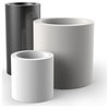 Studio Vondom Cylinder Planter 23.5"H Basic White
