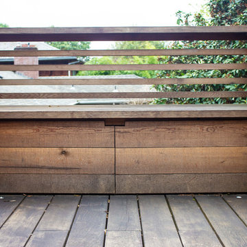Mount Tabor Sloped Backyard