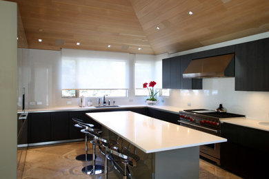 Example of a kitchen design in Denver