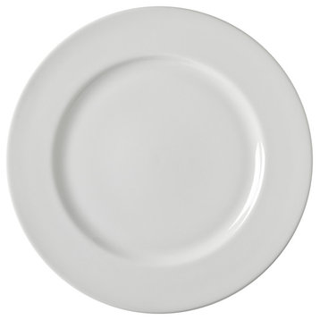 Z-Ware White Porcelain Salad and Dessert Plates, Set of 6
