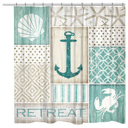 Beach Style Shower Curtains by Laural Home