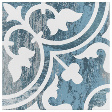 Cassis Arte Blue Day Porcelain Floor and Wall Tile