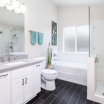 Traditional White Bathroom