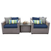 Florence 3 Piece Outdoor Wicker Furniture Set 03A