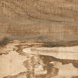 Salvage Red Wood Look 6x40" Porcelain Tile MS International - Wall And Floor Tile