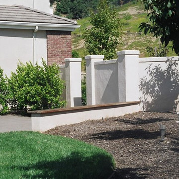 Hillside Vineyard Project - Side Yard - Side Entrance