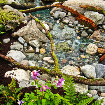 Beautiful waterfall