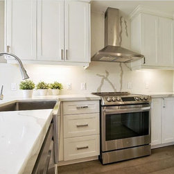 Verona Shaker | Matte White Cabinetry - Kitchen Cabinetry
