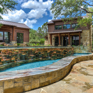 Water and Fire Features for Your Pool